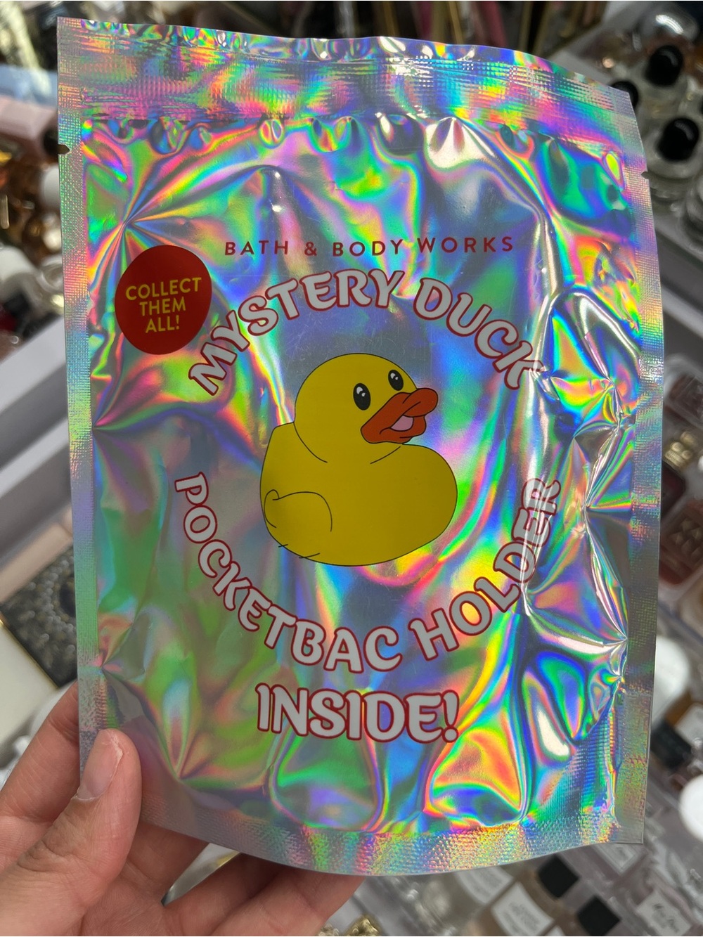 New Bath & Body Works Limited Edition Mystery Duck PocketBac Holder